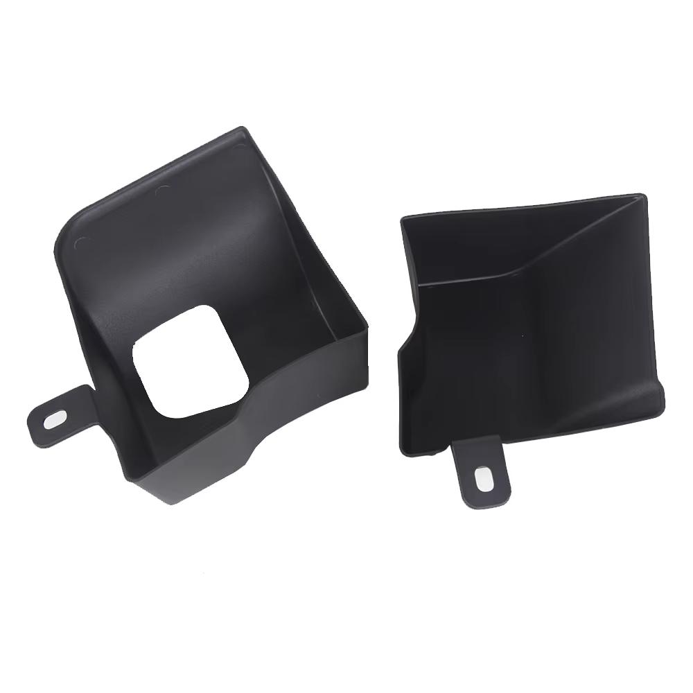 2-teiliger Radkasten-Aufbewahrungsorganizer für 2025+ Jeep Wrangler JL JLU 4XE - Satz mit 2 ABS-Seitenablagen für den hinteren Kofferraum zur Maximierung des Stauraums