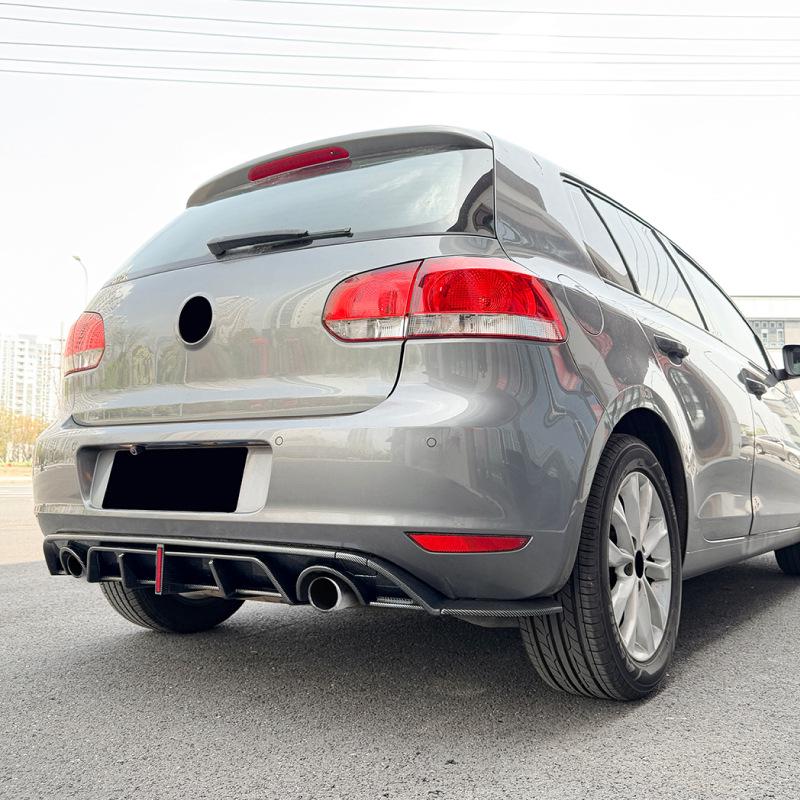 Rear Bumper Diffuser for Volkswagen Golf MK6 (2008-2012) Standard Edition