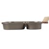 3-In-1 Breakfast Pan Non-Stick Cooking Pan Large Capacity Omelette Skillet Pancake