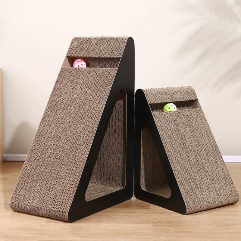 The Cat Scratching Board Is Wear-resistant and Does Not Drop Debris. The Cat Toy Self-hi Relieves Boredom. Ver