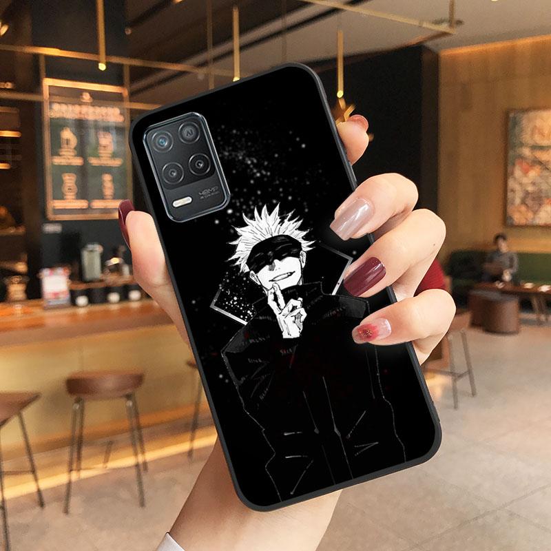 

Чехол Jujutsu Kaisen Gojou Satoru для OPPO Realme GT 2 Pro X2 Pro XT C25S 8 7 6 Pro 6i GT Master C3 C21 C21Y C11 X3 SuperZoom Realme C21Y