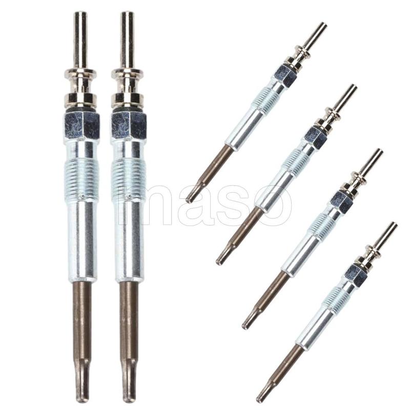 6pcs Diesel Engine Glow Plug 0250402002 12237786869 For BMW 1 3 5 6 7 Series E81 E46 E60 E61 E63 E90 X3 X5 X6 E53 E70