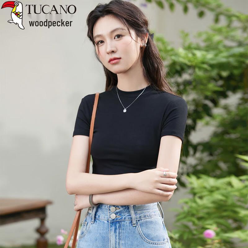 Women's Slim Fit Ribbed Crop Top