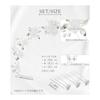 Hair Accessories U-Pin Hairpins Translucent Flower Pearl Silver for Wedding, Coming of Age Ceremony, Hinamatsuri, Graduation, Entrance Ceremony,