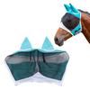 Horse Fly Mask Breathable Comfortable Soft Fine Mesh Design Horse Face Mask Horse Supplies with Ears