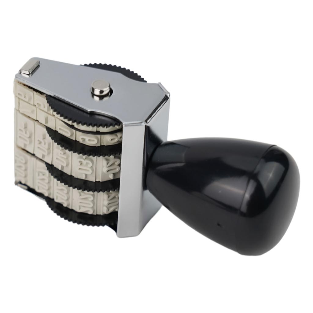 Reliable Manual Date Stamp Adjustable Date Marking from 2020 To 2031 Clear Imprint Ideal for Office Home and School 1 Piece