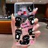 For Samsung Galaxy A21s Phone Case SM- A217F Capa Flower Butterfly Protective Thin Cases Transparent Soft Silicone TPU Cover