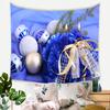 Christmas Tree Tapestry Full of Colorful Balls, Bedroom and Living Room Background Hanging Cloth