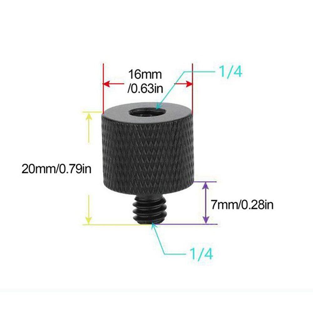 Stand Male To Female Tripod Screw Tripod Connector Camera Conversion Screw Tripod Mount Adapter