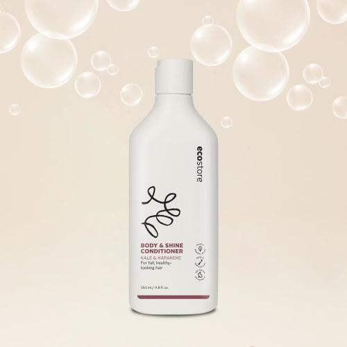 ecostore Conditioner Body & Shine, Duft: Ylang-Ylang und Zitrone, 350 ml, Behandlung, silikonfrei, parabenfrei, Hari Kosi Supple