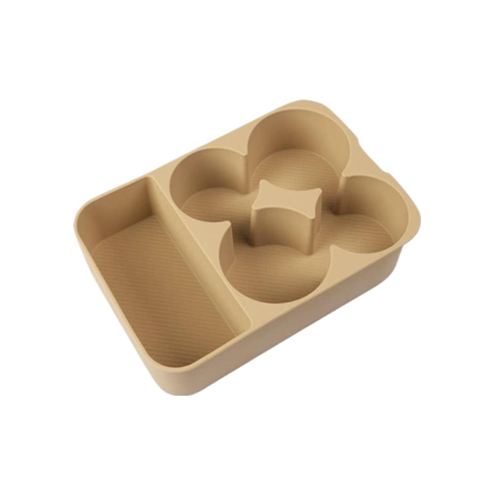 

Fit For Equation Leopard 8 Refrigerator Mat In Armrest Box Silicone Pad Anti Slip Cup Holder Beverage Fixed Grid Car Interior