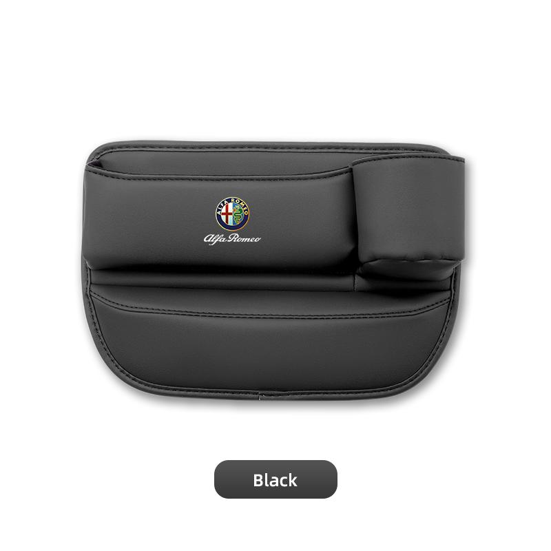 Car Seat Crack Filling Storage Box Auto Water Cup Phone Holder For Alfa Romeo 156 159 147 4C 8C 166 Giulia Giulietta Mito