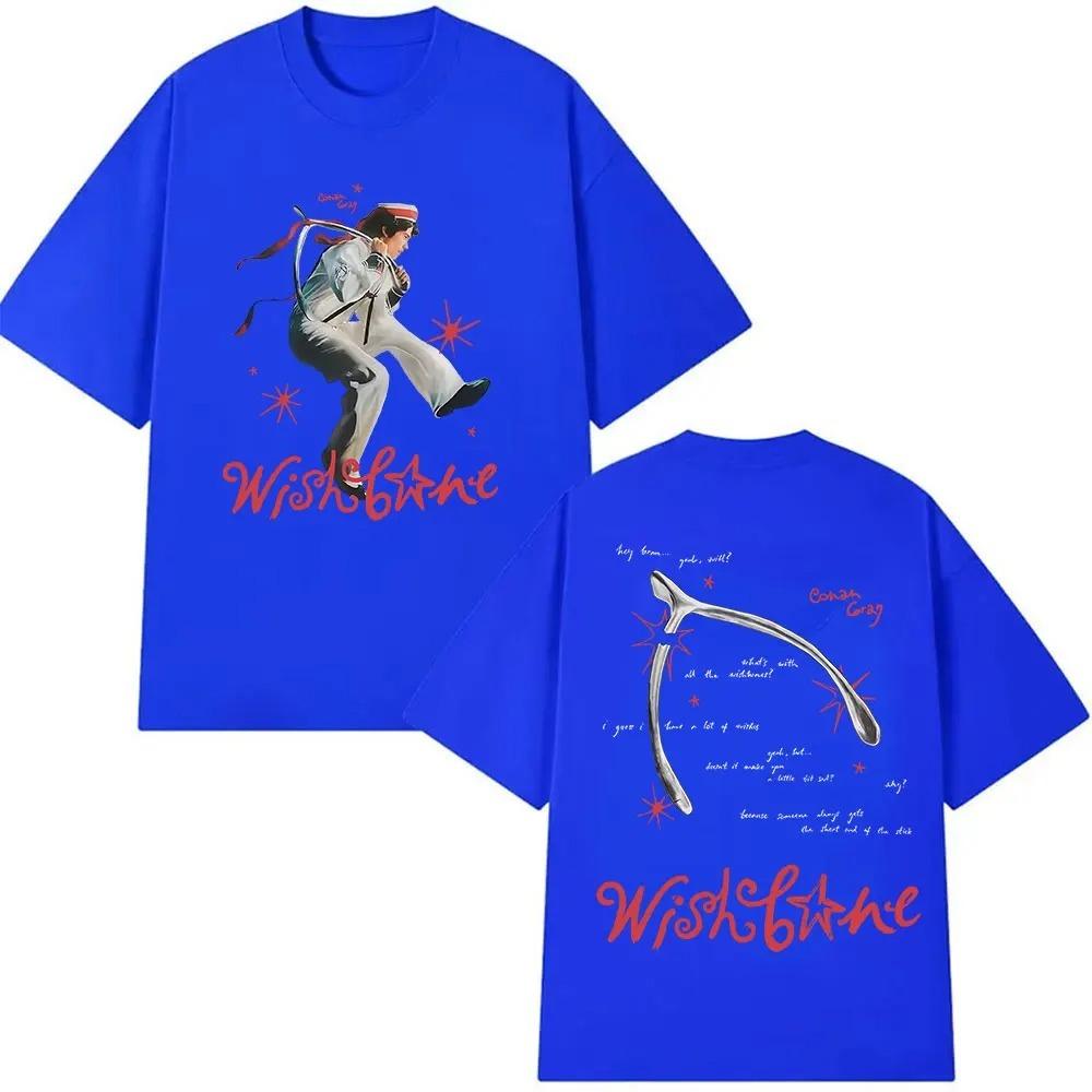 Conan Gray Wishbone Album 2026 Print T Shirt High Quality Vintage Cotton Tshirts Unisex Fashion Hip Hop Clothing Tshirt Y2K
