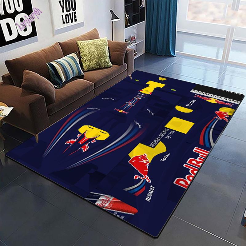 Racing Supercar Large Rug for Living Room Auto Parts Black Carpet Bedroom Area Rug Bathmat Soft Rug Home Decoration