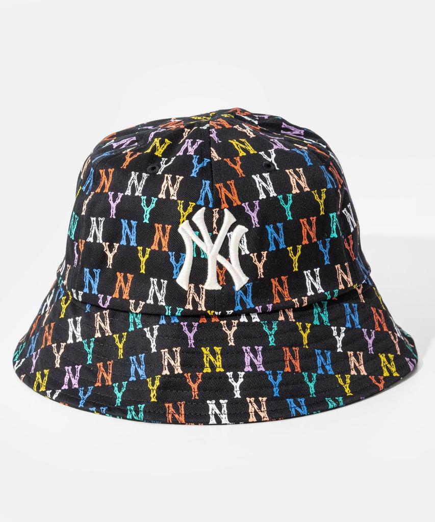 MLB Korea Bucket Hat 32CPH4111MONOGRAM RAINBOW DOME MULTICOLLAR Brand Size: 59H  Japanese Size (approx.): M [Product]