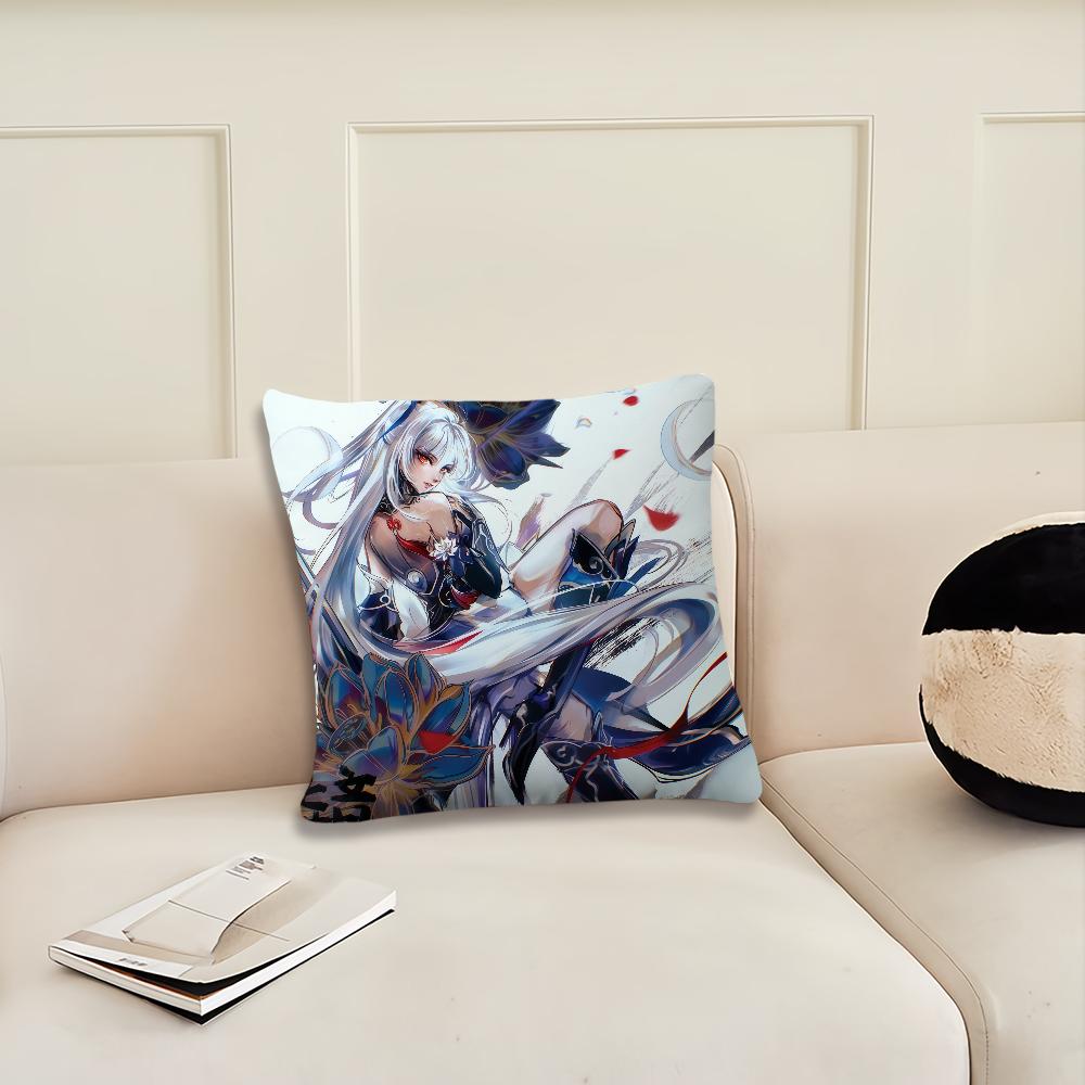 Game Honkai Star Rail a cushion cover Pillow Cover Decoration Room Home Sofa living Office Car Nordic Simplicity