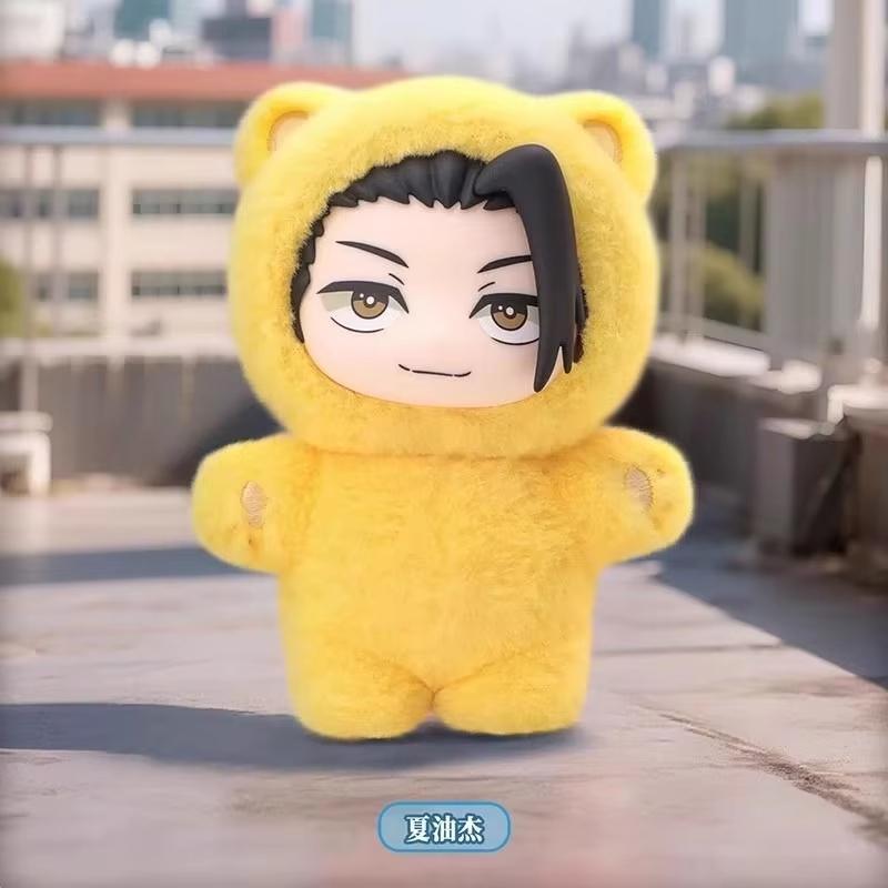 Hot Presale Genuine Eaki Jujutsu Kaisen Season 2 Cat Park Party Gojo Satoru Blind Box Plush Doll Bag Pendant Model Collection