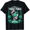 It's A Throat Punch Kind Of Day Flowers Skeleton Women's Cotton Men T Shirt S