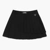 LECOQ GOLF Women'S Asymmetrical Fine Pleated Skirt (Gq222Lsk41)