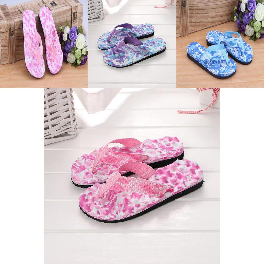 Stylish 2018 Women Summer Wedge Flip Flops Shoes Sandals Featuring Low Heel And Pure Color Design