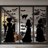 Dark Cartoon Stickers Living Room Home Window Glass Decorative Wall Stickers