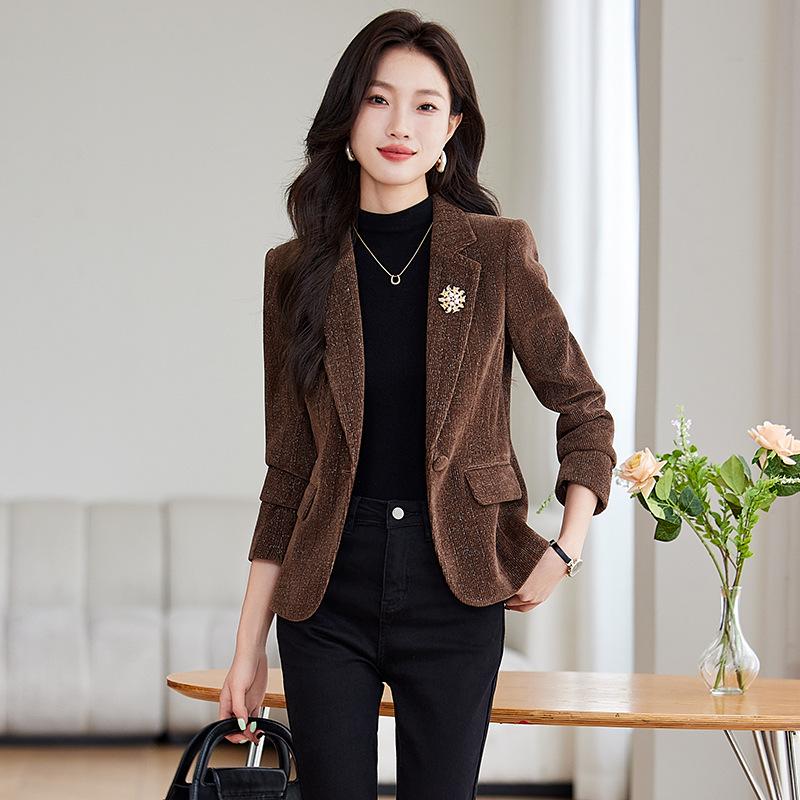 Women's Long-Sleeved Professional Suit Jacket - Style 8605