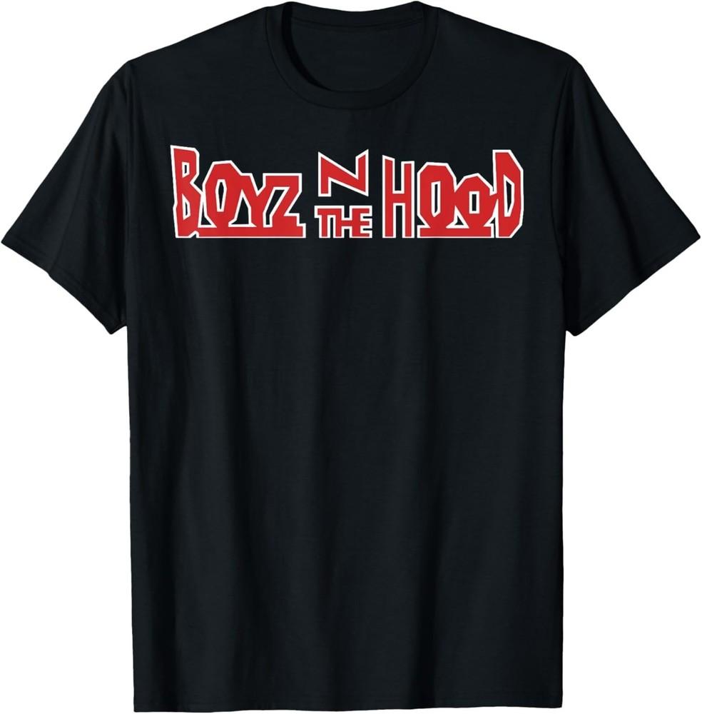

Boyz N The Hood Red Movie Logo White Outline T-Shirt XL