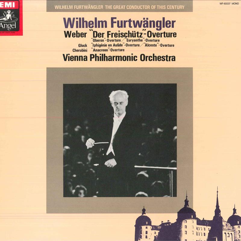 

LP Record WILHELM FURTWANGLER(COND.)/VIENNA P - Gluck/ iphigenie En Aulide overture WF60037 ANGEL Japan Obi Classical Used