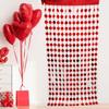 Small Size Square Rainsilk Curtain Square Shape Background Decoration Laser Curtain  Theme Party