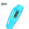 Pen Digital Watch Lightweight Clip Design Plastic Ballpoint Electronic for Writing Roller Ball