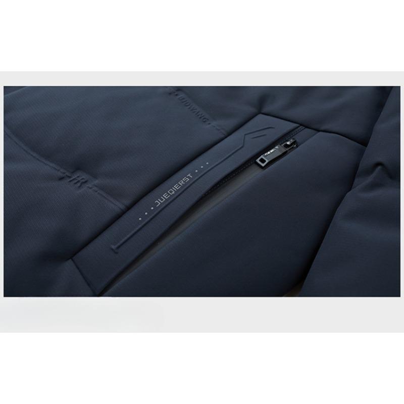 Thickened and Velvet Extreme Cold Warm Down Jacket Men's Short Winter New Men's Duck Down Jacket