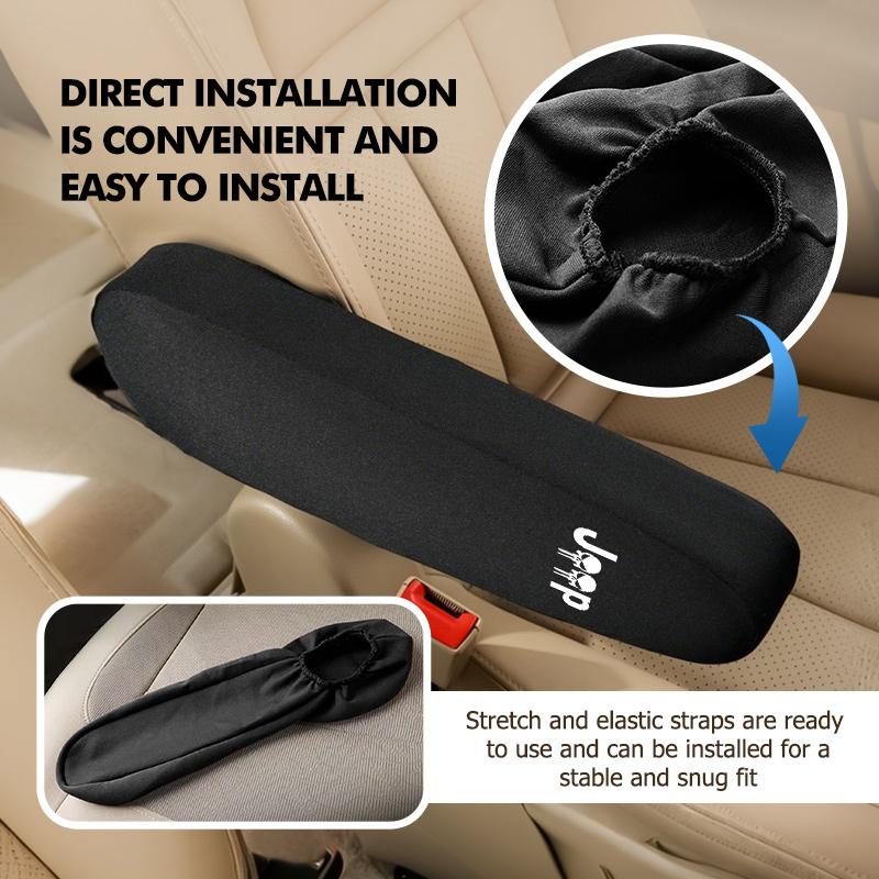 Car Armrests Cover Centre Console Front Seat Armrest Protector Accessories For Jeep Cherokee Wrangler JK Gladiator Compass AKQ1
