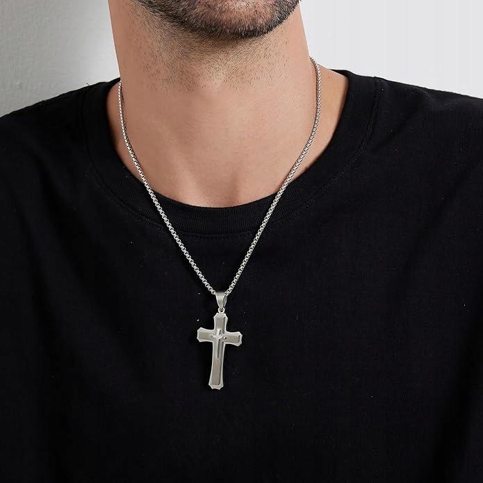 THICK Men' Chain Silver Chain Armour DURABLE ELEGANT
