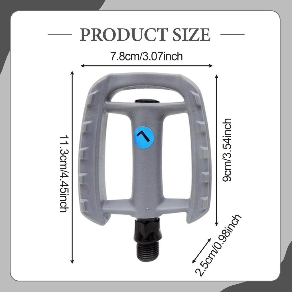 Mountain Bike Pedals Platform Pedal Maintenance Replace Easy Installation Folding Bicycle Pedals for Cycling Accessories