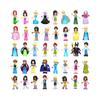 (Style A 40pcs) 41Pcs Friends Girls Mini Figures Building Blocks Toys Gift
