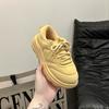 [Fashion Tribe] Simple Thick-soled Heightening Dad Shoes Women's 2025 Summer New Comfortable and Breathable Fat Shoes Run