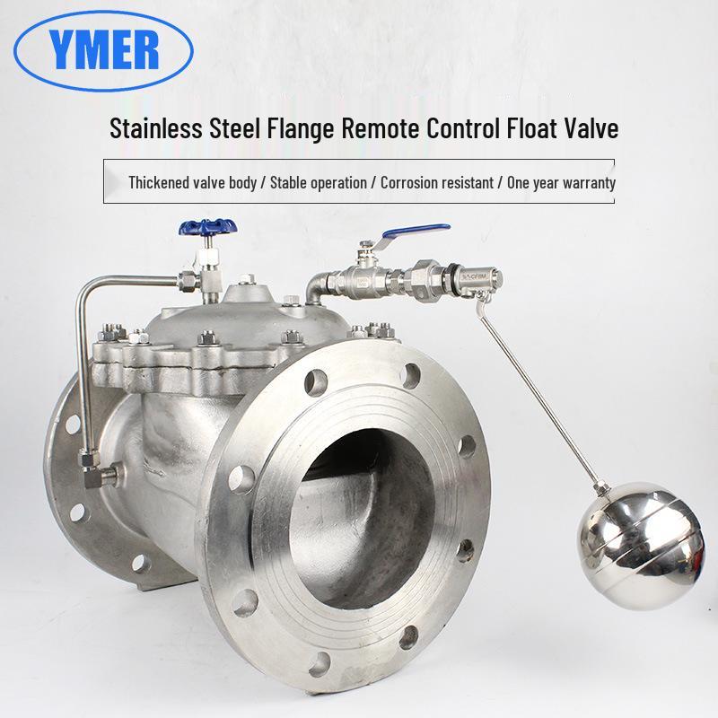 Stainless Steel Remote Control Float Valve for Automatic Pool and Water Tank Refill