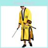Spooktacular Men's Taoist Robe And Hat For Ghost Hunting And Halloween Celebrations