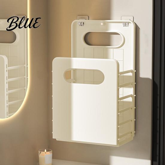 Large Capacity Laundry Container Wall Mounted Hamper Breathable Container Foldable Heavy Duty Toy Storage Basket Space Saving Basket for