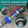 Grease Coupler High Pressure Grease Coupler Grease Fittings Extensions Heavy-Duty Grease Gun Coupler Fits All Grease Guns Quick Lock and Release