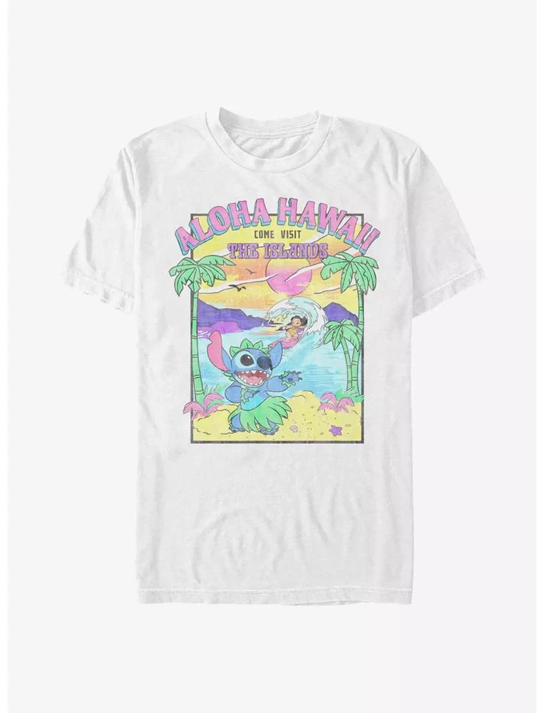 Lilo And Stitch Visit The Islands T Shirt Size S 4XL Gift For Friends S