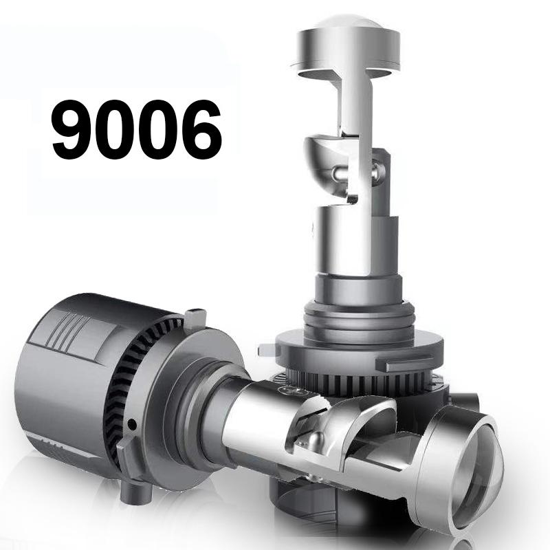 

2 шт. H7 H11 LHD светодиодная фара мини-линзовый проектор 9005 9006 автомобильная фара лампа Canbus лампа 6000K для автомобиля/мотоцикла 12 В 30000LM