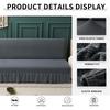 Copri Futon Elasticizzato Senza Maniche Con Gonna Jacquard Copri Divano Letto Futon Copridivano Copridivano Per Mobili Soggiorno Protettore