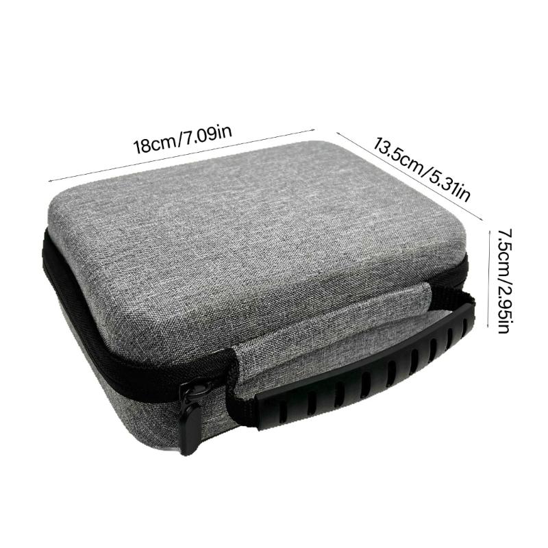 Handheld Mesh Nebulizer Machine Organizers With Interior Zippered Pocket Dustproof Carrying Box For Respiratory Therapy