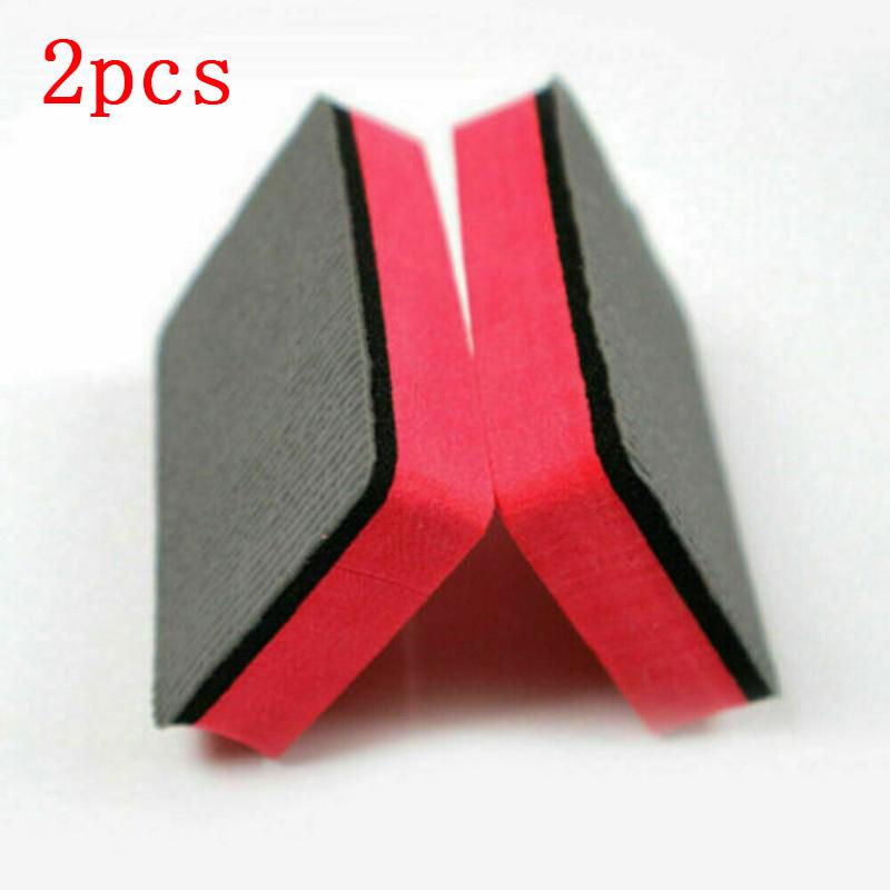1/2/3Pcs Car Clay Bar Pad Sponge Block Cleaning Eraser Wax Polish Pad Tools Red Car Sponge 8.5*5.5*2cm Automotive Care