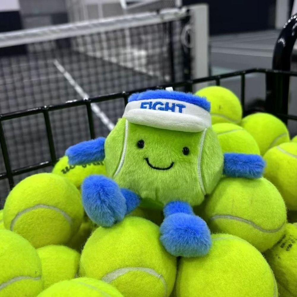 with Feet Ball-type Pendant Badminton Baseball Keychain Cute Children's Dolls  Birthday Gifts