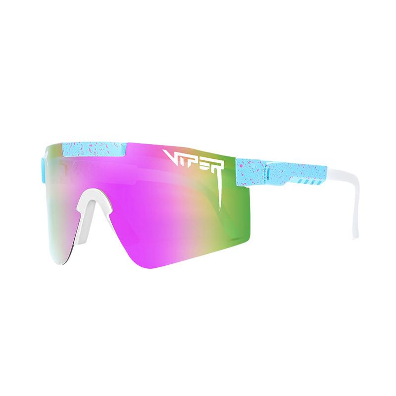 Fashionable Pit Viper Outdoor Sunglasses With Polarized Lenses And Windproof Design For Enthusiasts