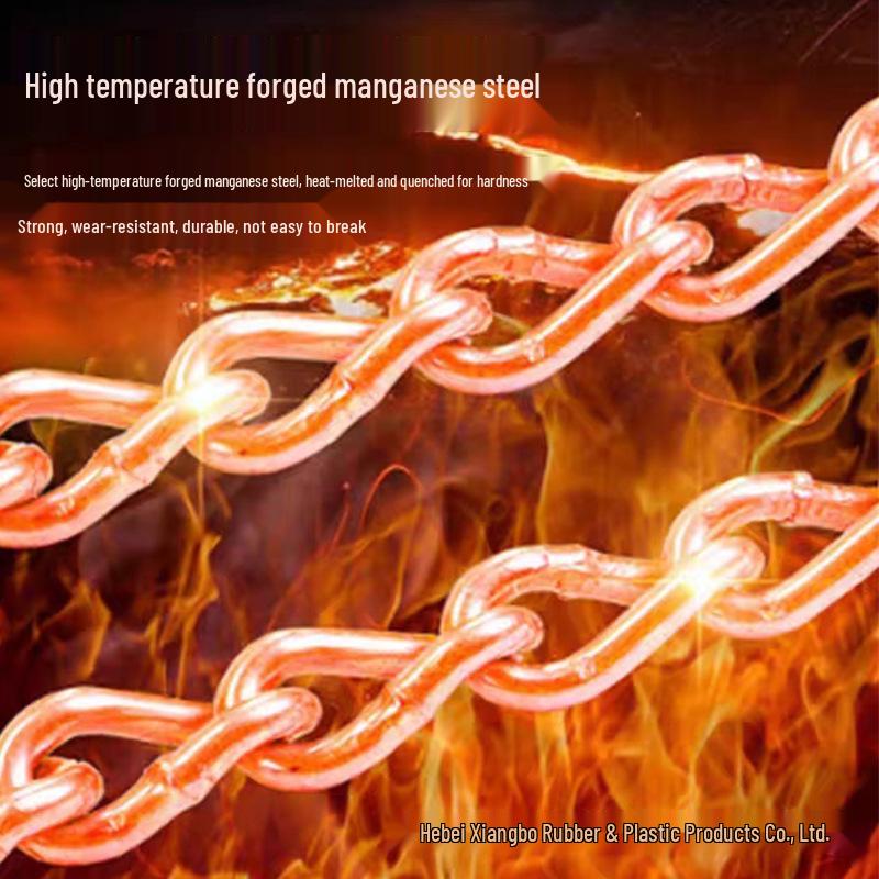 Universal Winter Car Tire Anti-Skid Chains, Full Coverage Manganese Steel for Snow, Thickened and Encrypted for Emergencies
