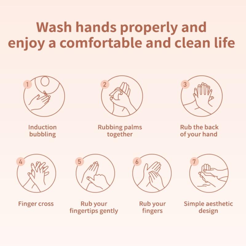 Xiaomi Youpin Xiaozhi Sensor Soap Dispenser LED Display Automatic Induction Mini Foaming Hand Washer Sensor Household Infrared