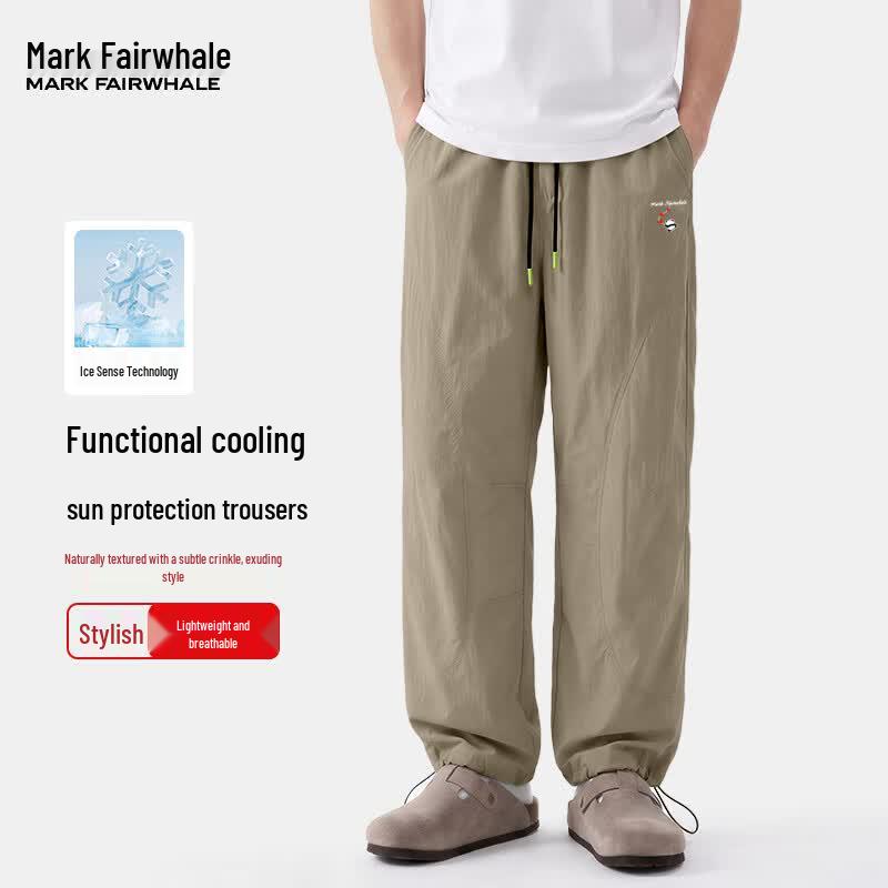 Mark Fairwhale Men's Ice Silk UPF50+ Sun Protection Straight Pants